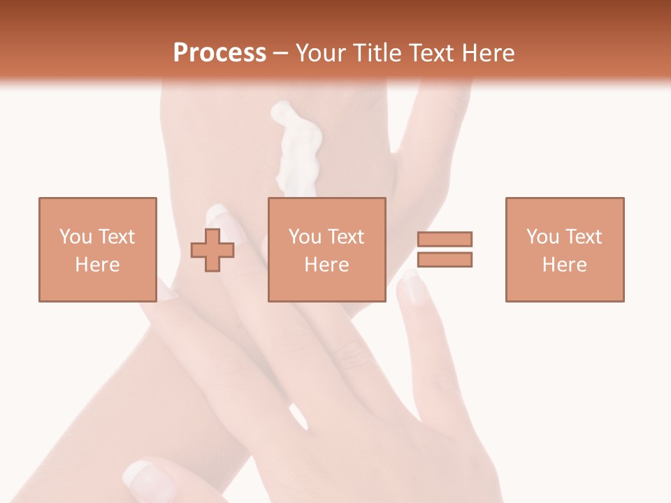 Purity Hands Young PowerPoint Template