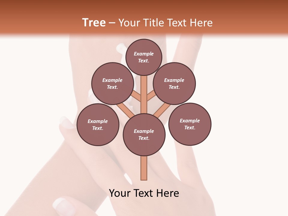 Purity Hands Young PowerPoint Template