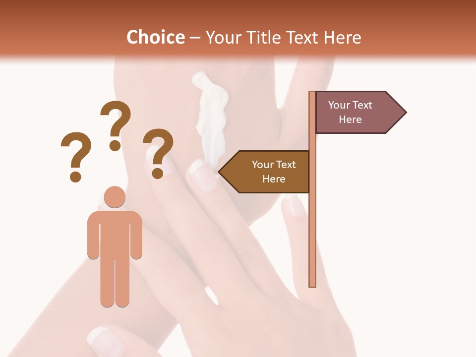 Purity Hands Young PowerPoint Template