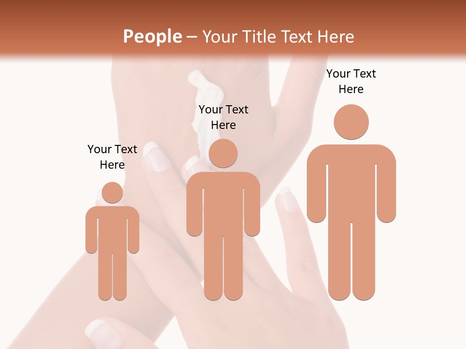 Purity Hands Young PowerPoint Template