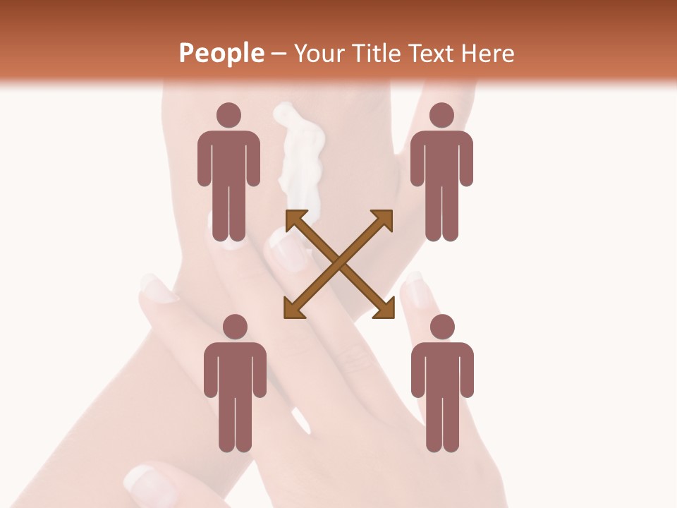 Purity Hands Young PowerPoint Template