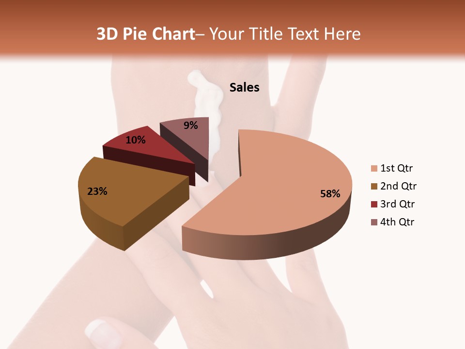 Purity Hands Young PowerPoint Template