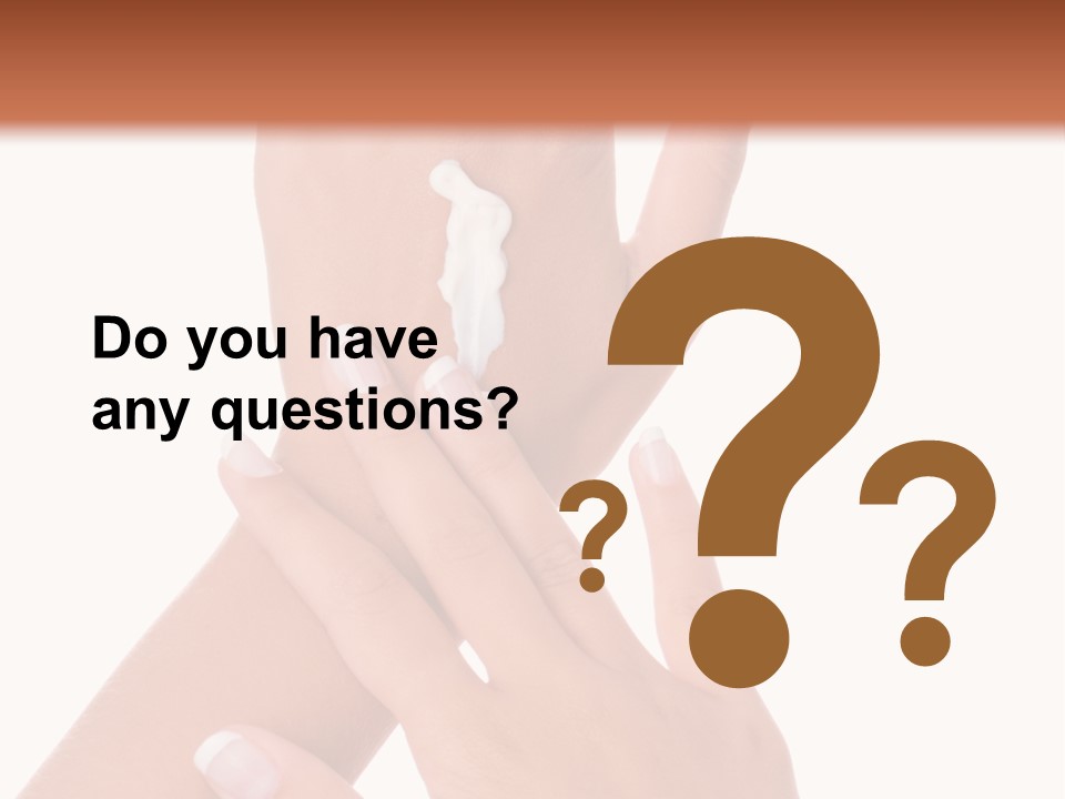 Purity Hands Young PowerPoint Template