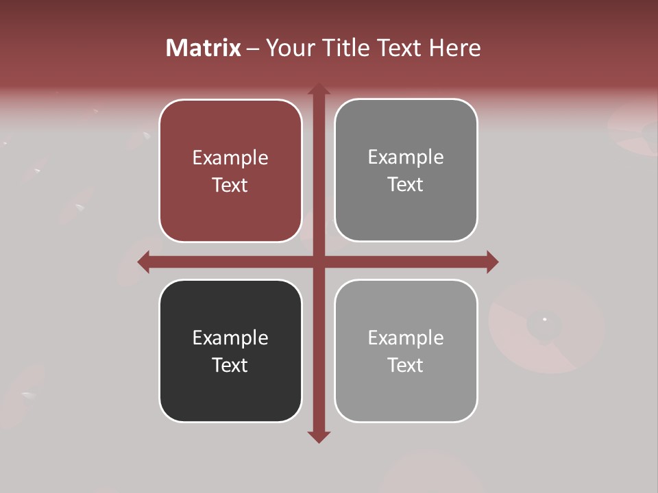 Stereo Volume Black PowerPoint Template