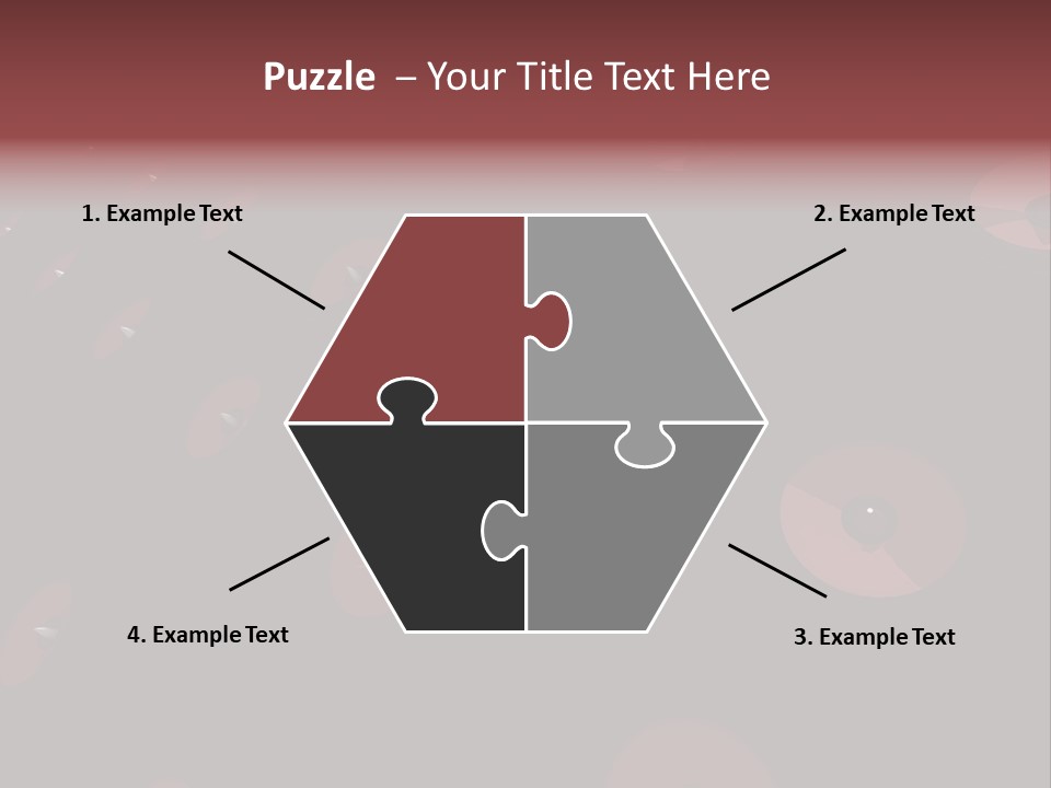 Stereo Volume Black PowerPoint Template