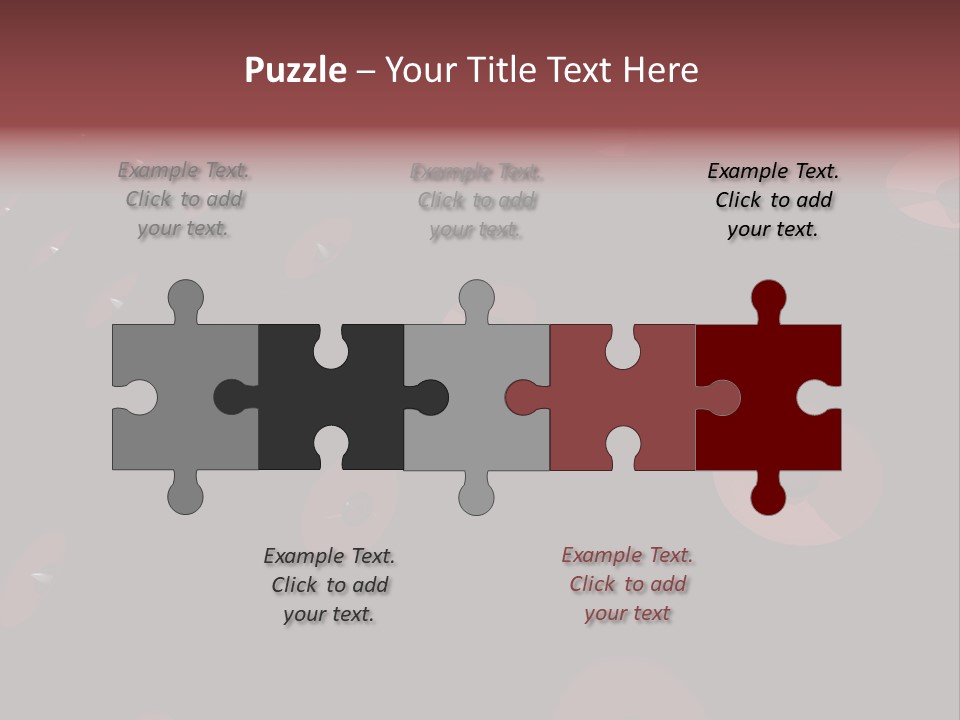 Stereo Volume Black PowerPoint Template