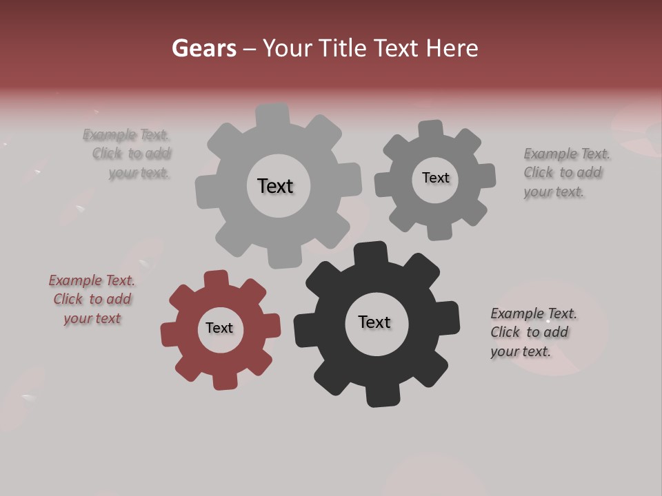 Stereo Volume Black PowerPoint Template