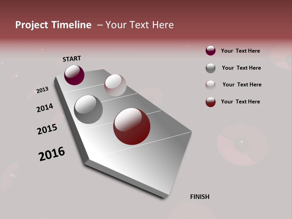 Stereo Volume Black PowerPoint Template