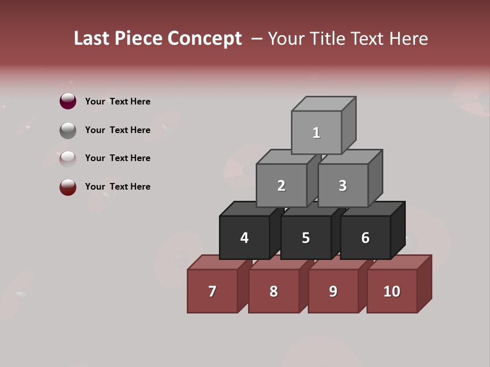 Stereo Volume Black PowerPoint Template
