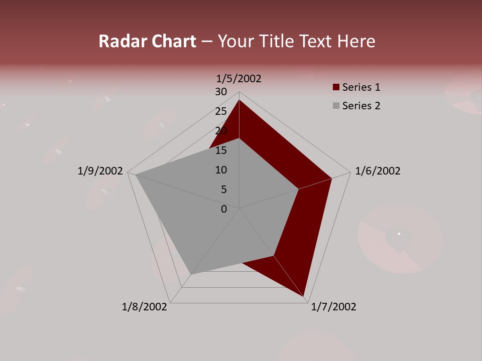 Stereo Volume Black PowerPoint Template