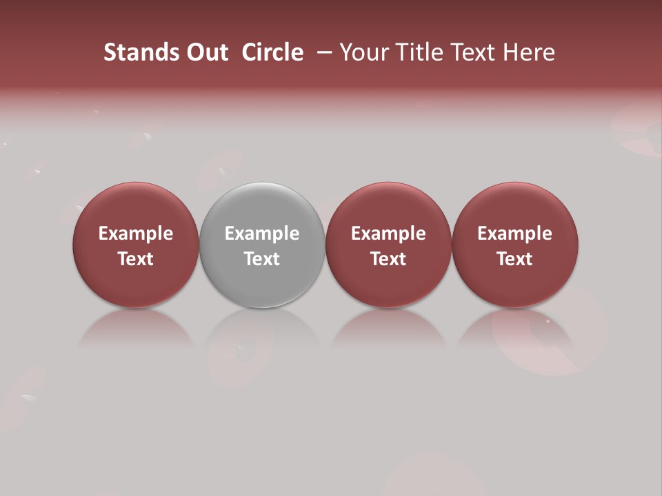 Stereo Volume Black PowerPoint Template