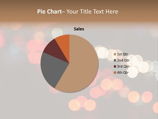 Car Downtown Overpass PowerPoint Template