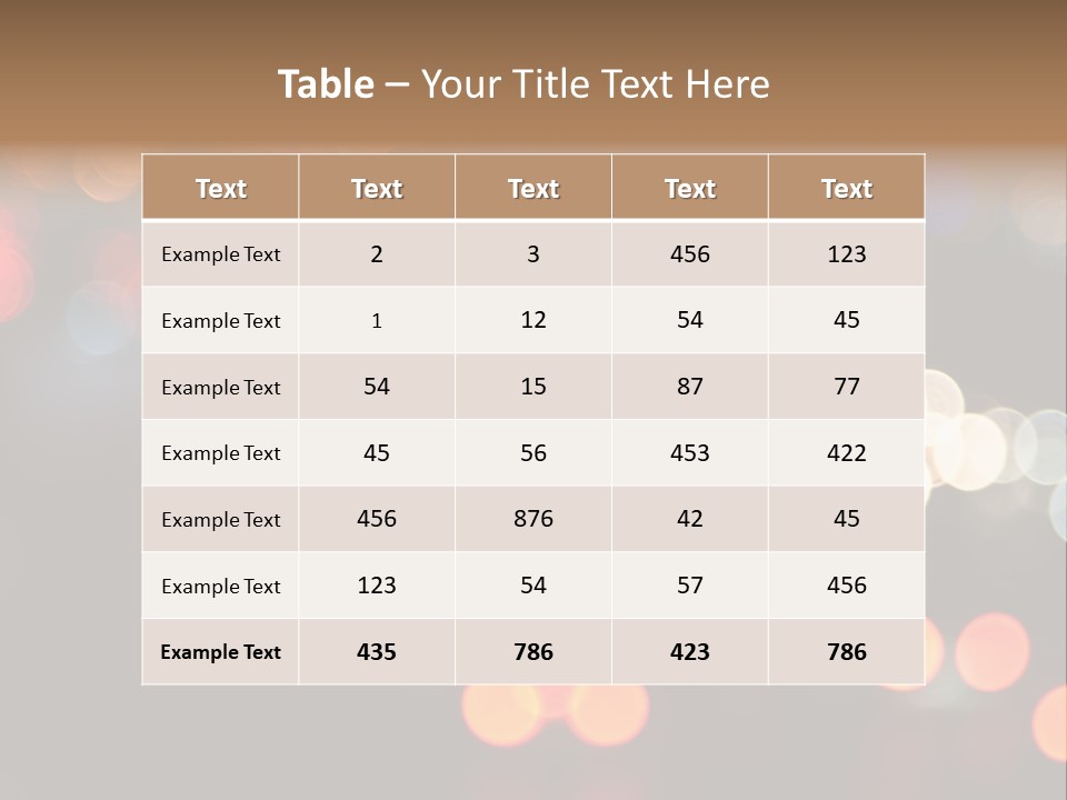 Car Downtown Overpass PowerPoint Template