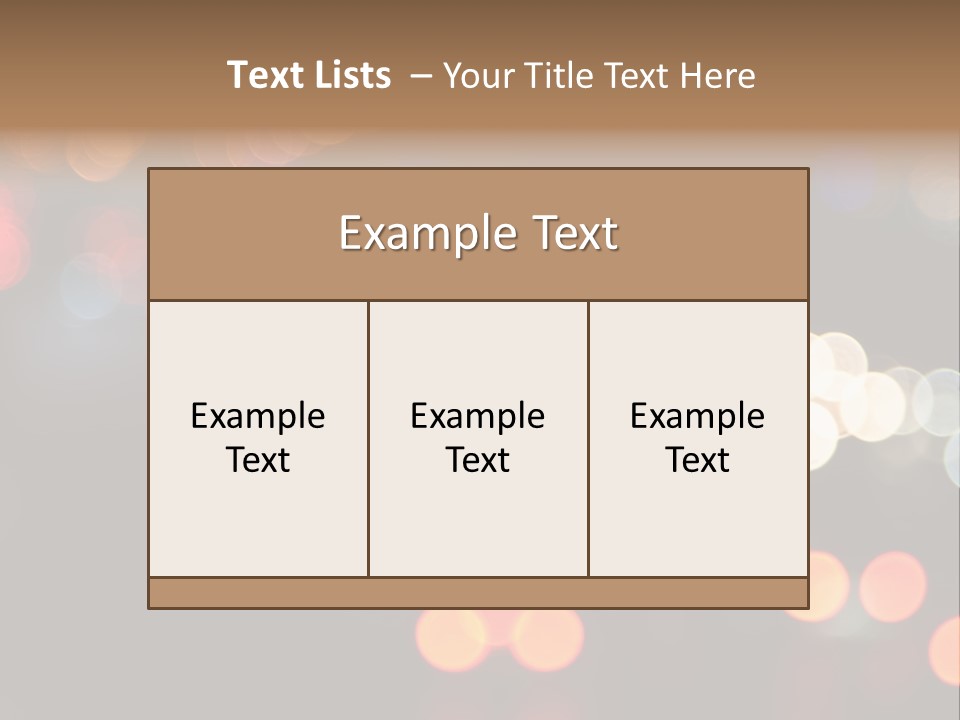 Car Downtown Overpass PowerPoint Template