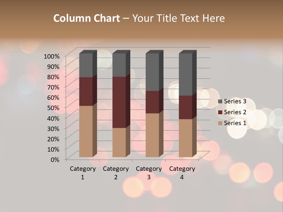 Car Downtown Overpass PowerPoint Template
