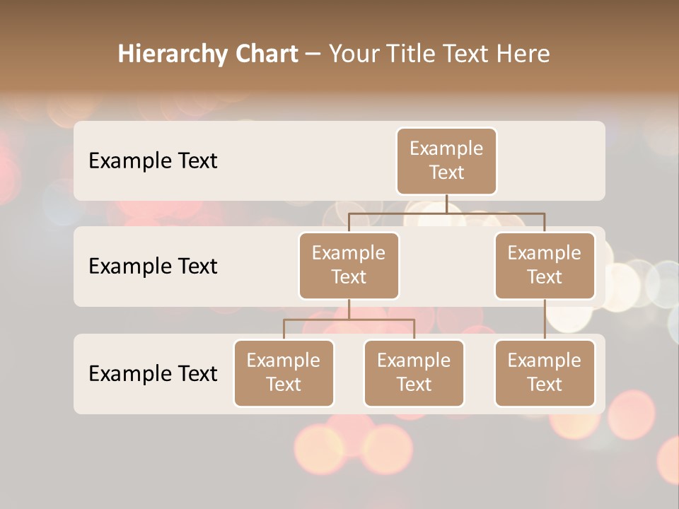 Car Downtown Overpass PowerPoint Template