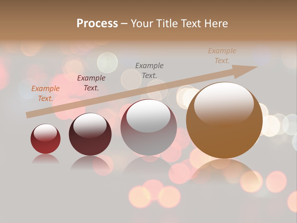 Car Downtown Overpass PowerPoint Template
