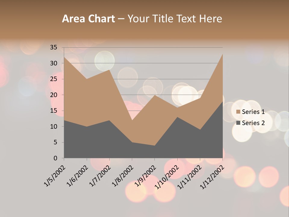 Car Downtown Overpass PowerPoint Template