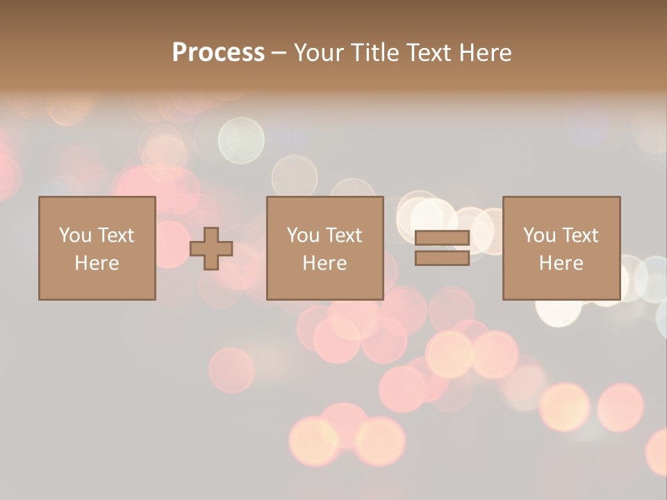 Car Downtown Overpass PowerPoint Template