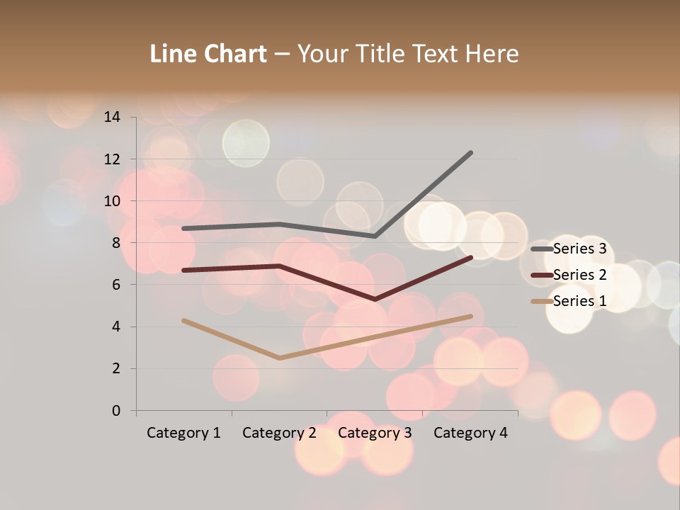 Car Downtown Overpass PowerPoint Template