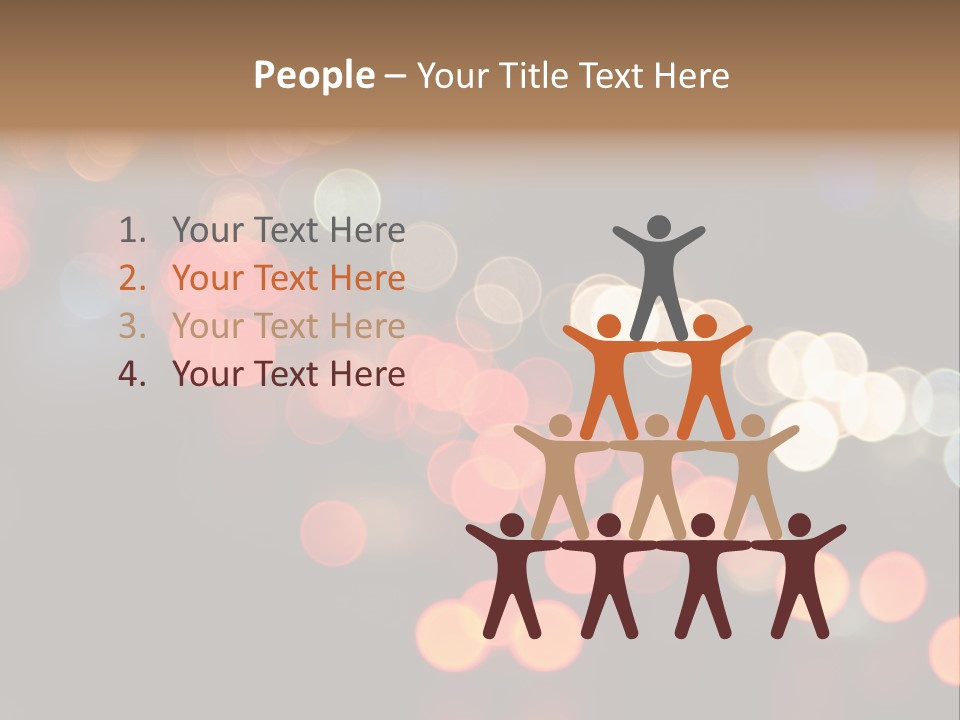 Car Downtown Overpass PowerPoint Template