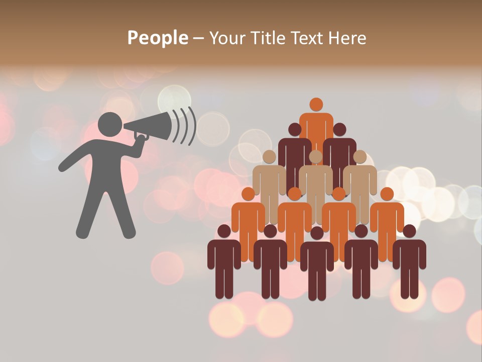 Car Downtown Overpass PowerPoint Template