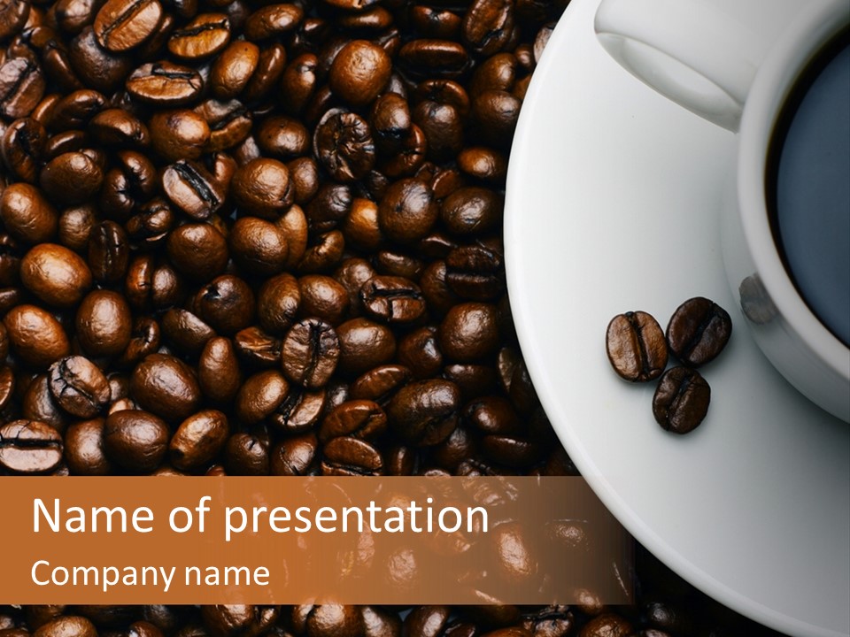 Seed Black Group PowerPoint Template