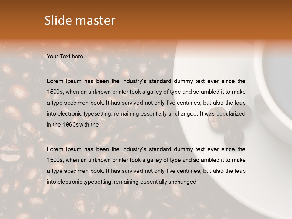 Seed Black Group PowerPoint Template