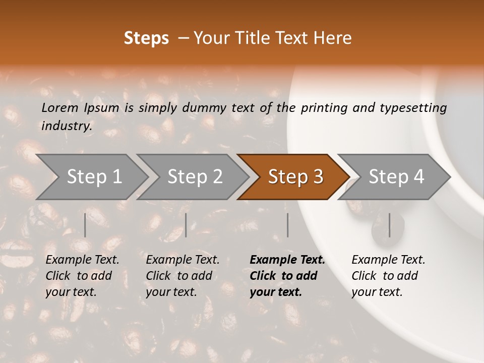 Seed Black Group PowerPoint Template