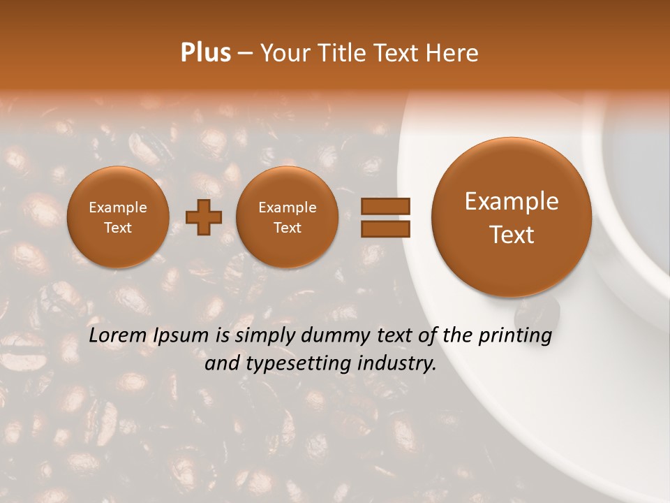 Seed Black Group PowerPoint Template