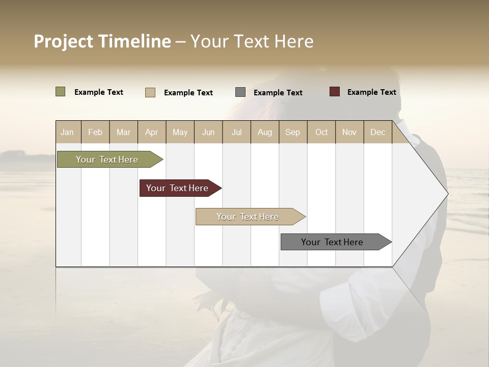 Hair Togetherness Couple PowerPoint Template