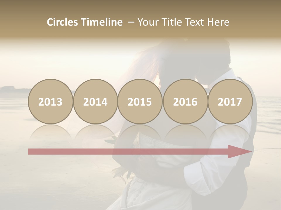 Hair Togetherness Couple PowerPoint Template