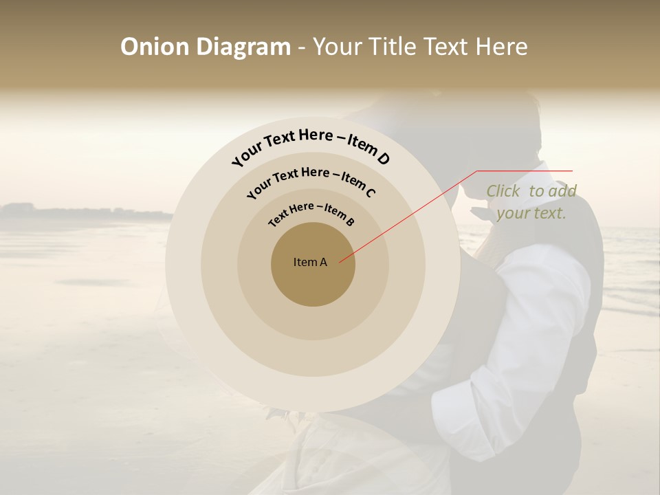 Hair Togetherness Couple PowerPoint Template