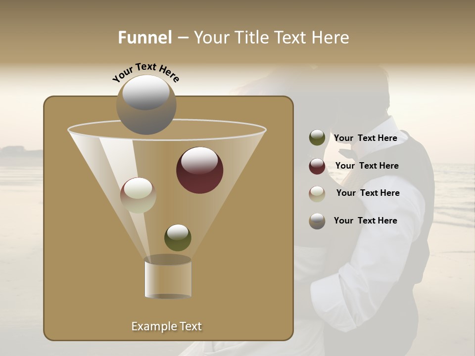 Hair Togetherness Couple PowerPoint Template