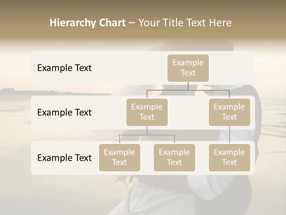 Hair Togetherness Couple PowerPoint Template