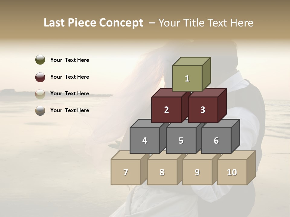 Hair Togetherness Couple PowerPoint Template