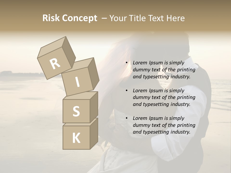 Hair Togetherness Couple PowerPoint Template