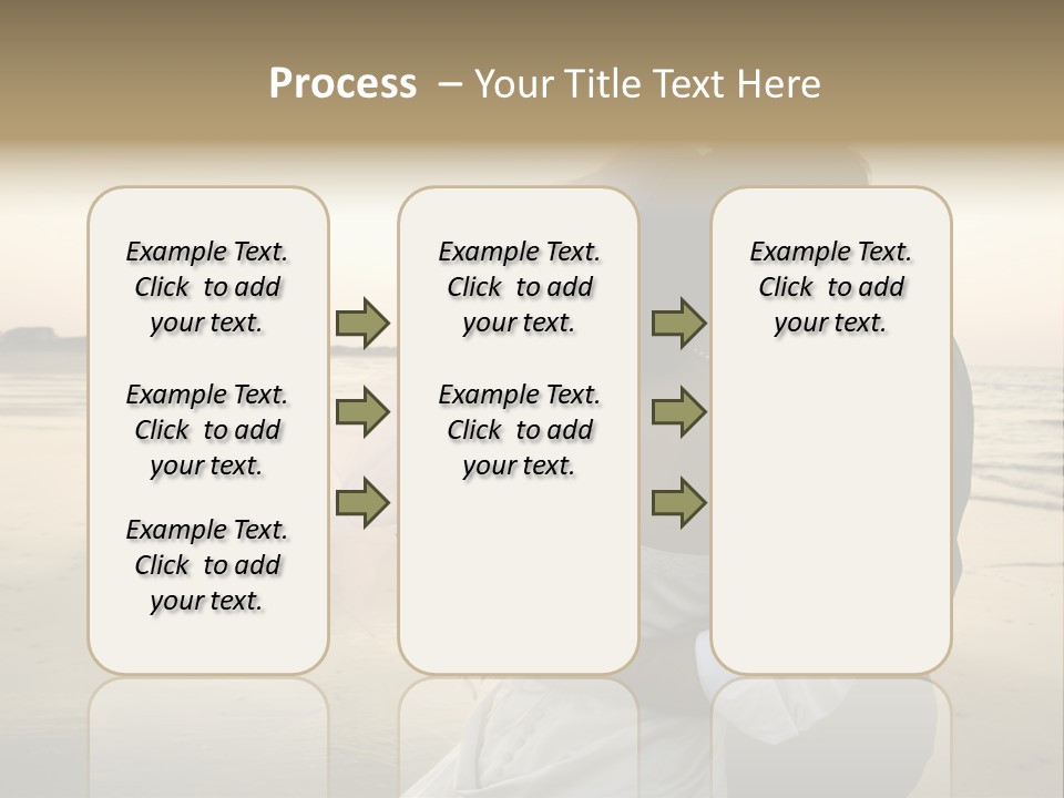 Hair Togetherness Couple PowerPoint Template