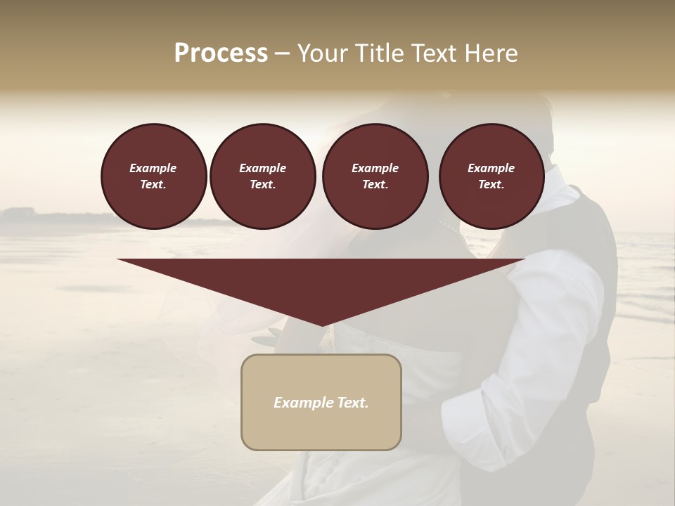 Hair Togetherness Couple PowerPoint Template