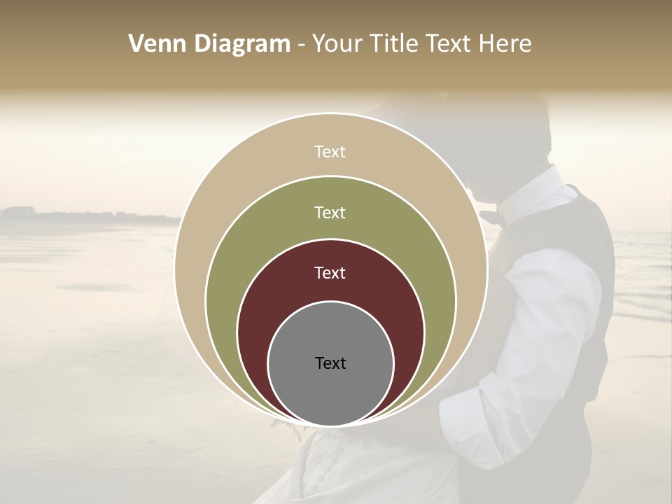 Hair Togetherness Couple PowerPoint Template