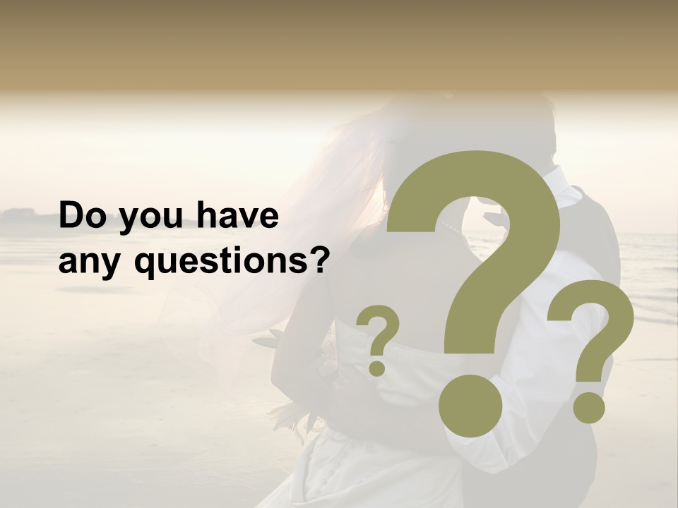 Hair Togetherness Couple PowerPoint Template