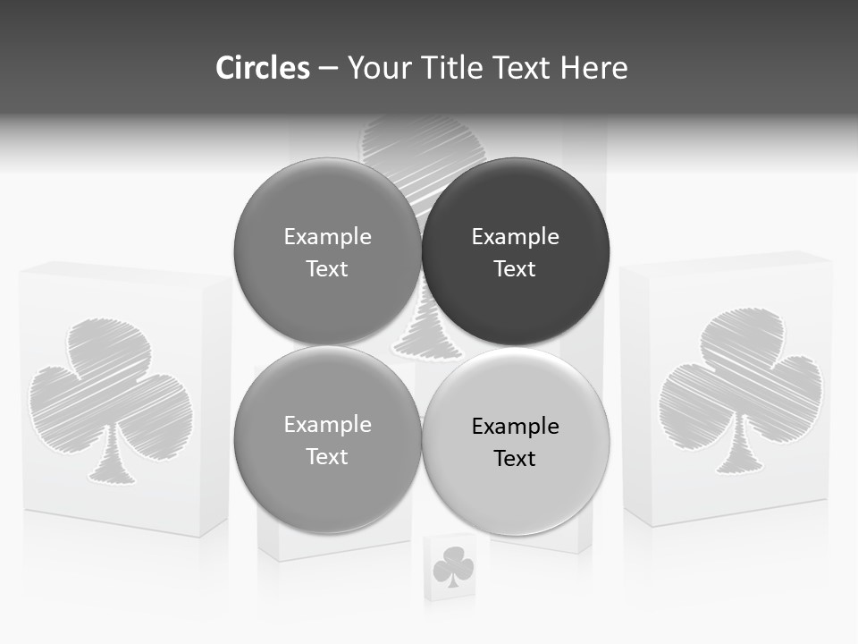 Clover Casino Luck PowerPoint Template