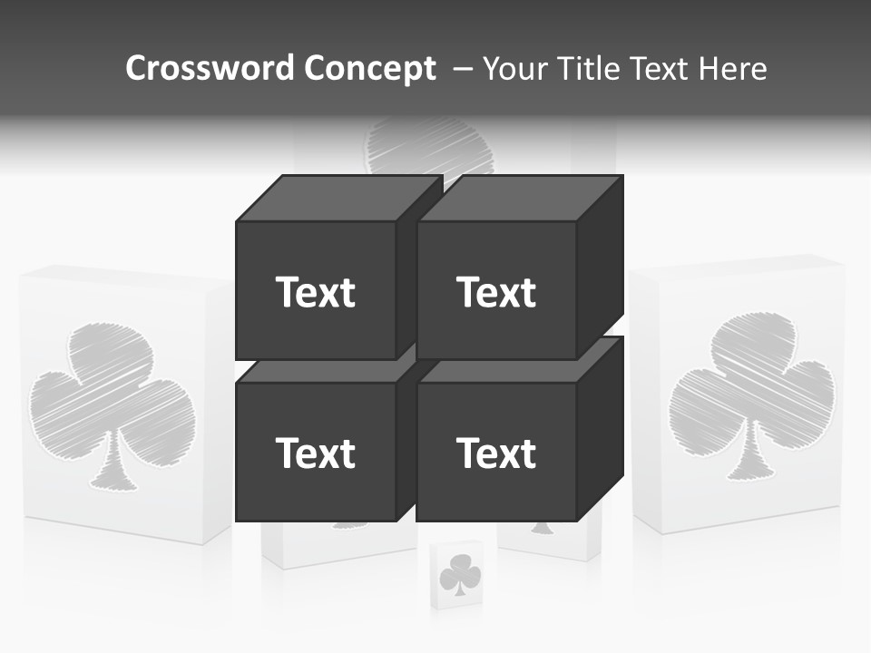 Clover Casino Luck PowerPoint Template