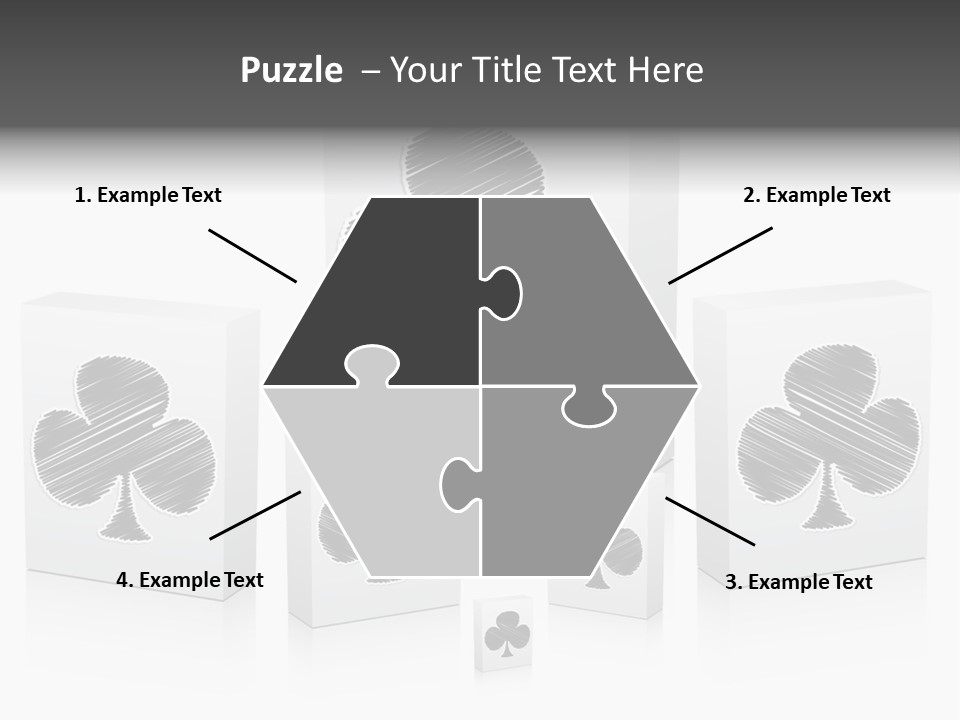 Clover Casino Luck PowerPoint Template