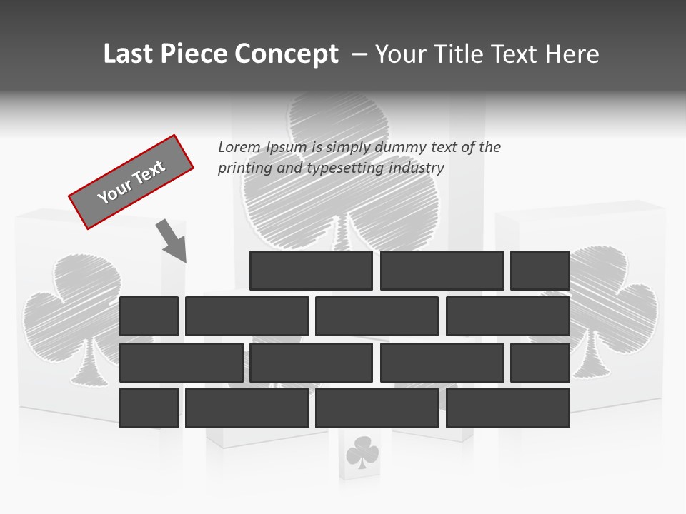 Clover Casino Luck PowerPoint Template