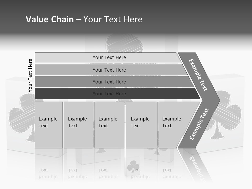 Clover Casino Luck PowerPoint Template