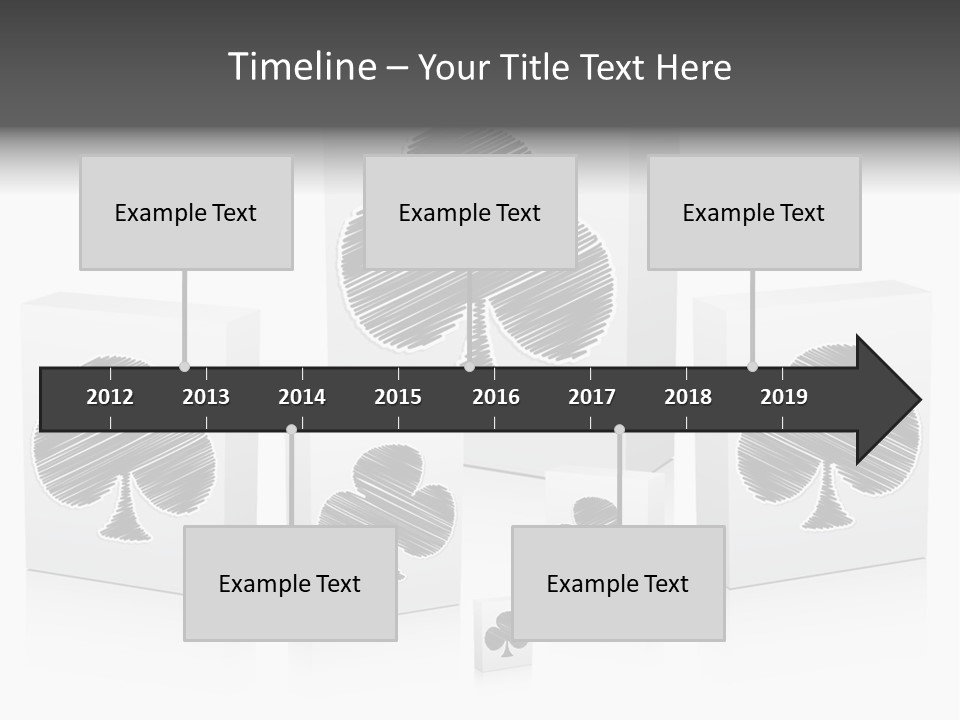 Clover Casino Luck PowerPoint Template