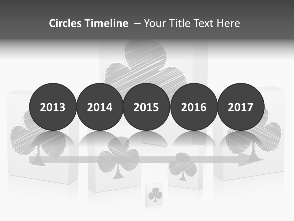 Clover Casino Luck PowerPoint Template