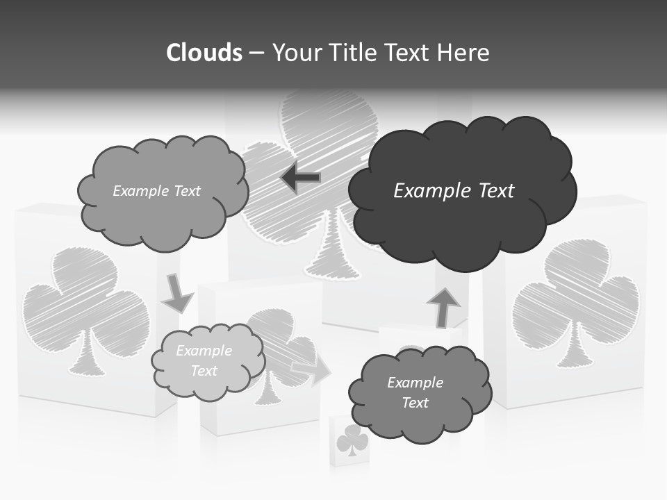 Clover Casino Luck PowerPoint Template