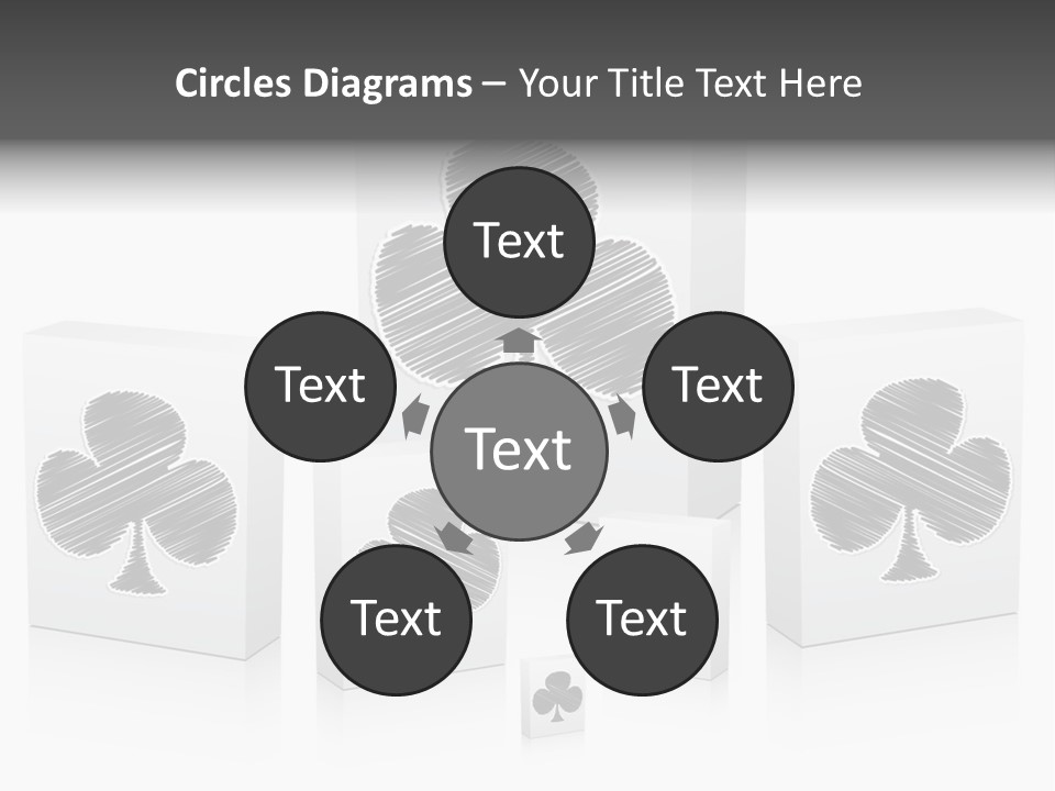 Clover Casino Luck PowerPoint Template